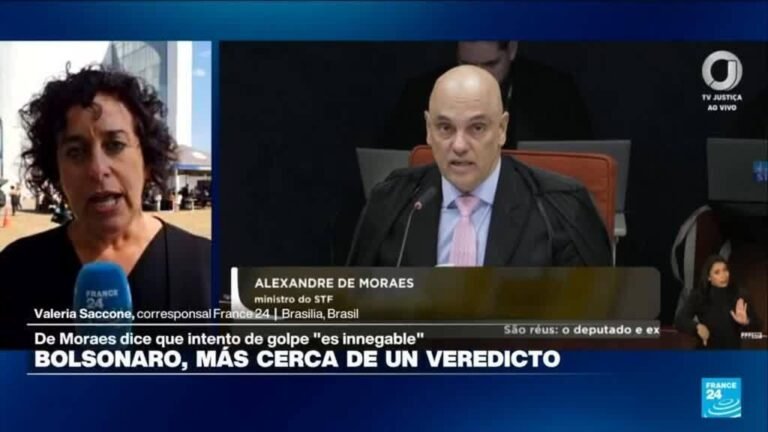Informe desde Brasilia: Moraes afirma que intento golpe de Estado "es innegable"