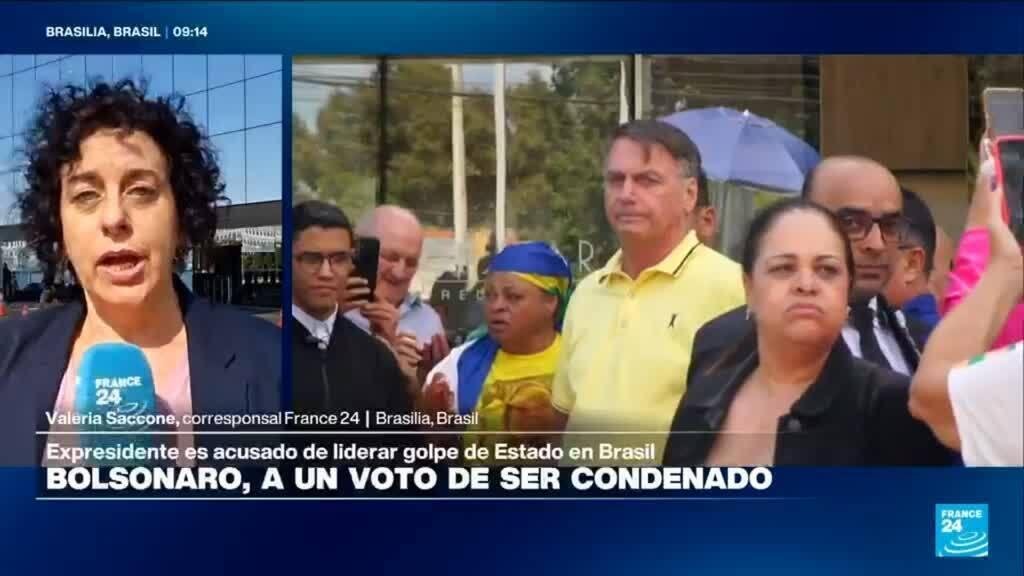 Jornada clave en el juicio contra Bolsonaro: a un voto de ser condenado