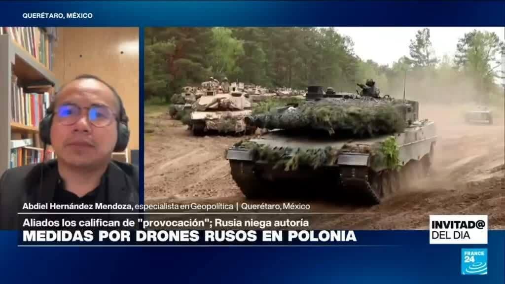 Análisis: ¿Qué implica la presencia de drones presuntamente rusos en Polonia?