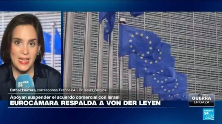 El Parlamento Europeo vota la suspensión del acuerdo comercial con Israel