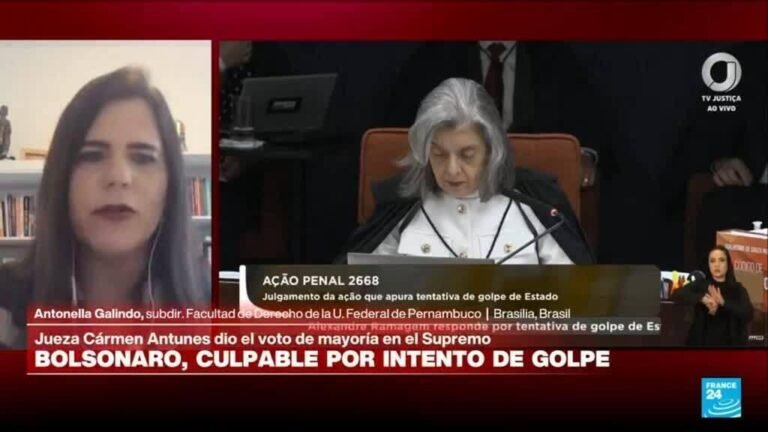 Antonella Galindo: "Hay una mayoría para la condena de Bolsonaro, era un voto previsible"