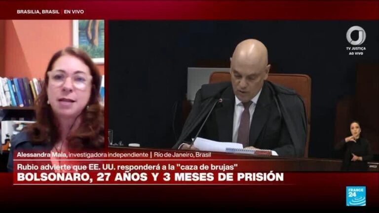 Alessandra Maia: 'La política de Brasil es un tema de Brasil, Trump no puede hacer mucho'