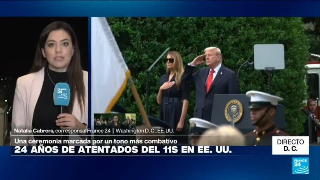 Directo D. C. con el aniversario del 11S y la retórica de fuerza de Trump