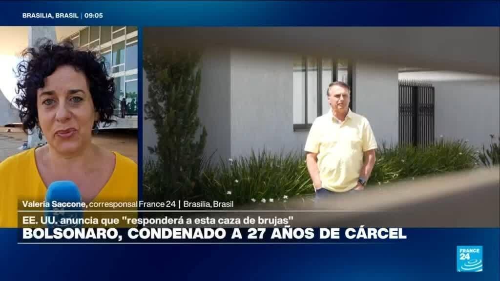 Informe desde Brasilia: opiniones divididas en las calles de Brasil tras fallo contra Bolsonaro