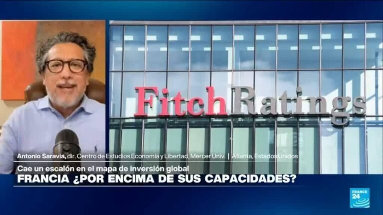 Antonio Saravia: 'La calificación de Fitch es una señal del déficit de la economía francesa'