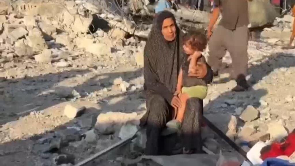 Ciudad de Gaza, cada vez más reducida a escombros bajo los bombardeos israelíes