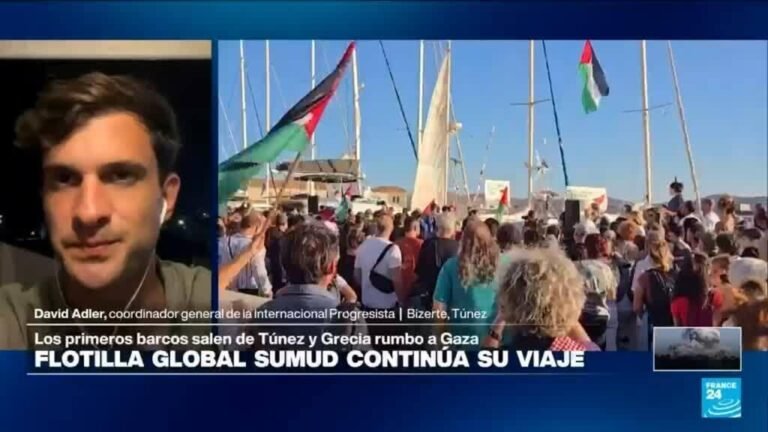 David Adler: “Ningún integrante de la flotilla se siente intimidado; vamos a llegar a Gaza”