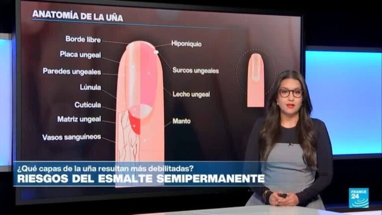 ¿Cuáles son los riesgos del uso de los esmaltes semipermanentes?