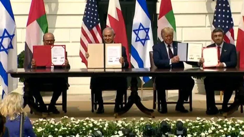 Cinco años de los Acuerdos de Abraham marcados por la ataques israelíes y guerra en Gaza