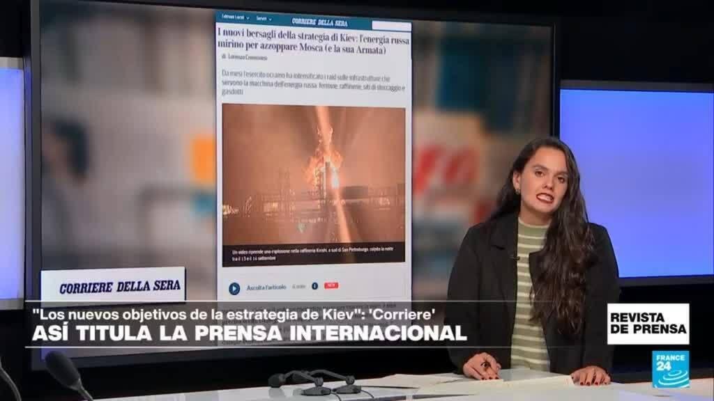 "Los nuevos objetivos de la estrategia de Kiev: la energía rusa": 'Il Corriere'