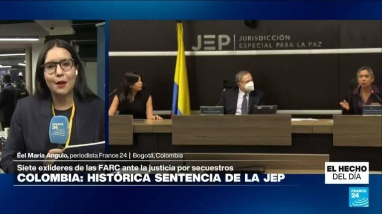 Informe desde Bogotá: JEP condenará a siete exjefes de las FARC