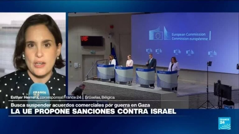 Comisión Europea propone suspender algunos acuerdos comerciales con Israel