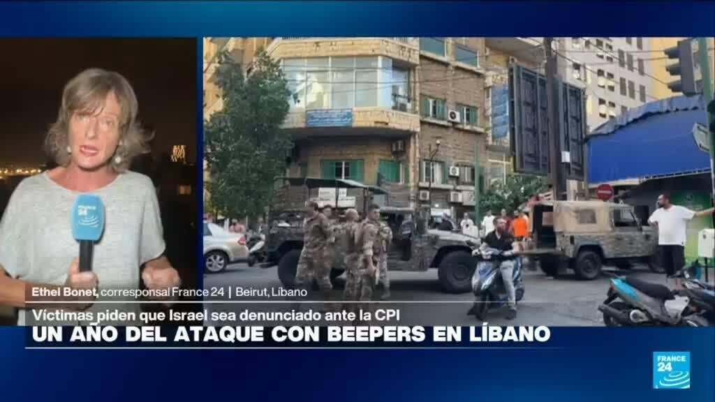 Informe desde Beirut: víctimas de ataque con beepers exigen justicia un año después