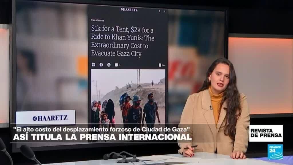"1.000 $ por una tienda de campaña: el extraordinario coste de evacuar Ciudad de Gaza": 'Haaretz'