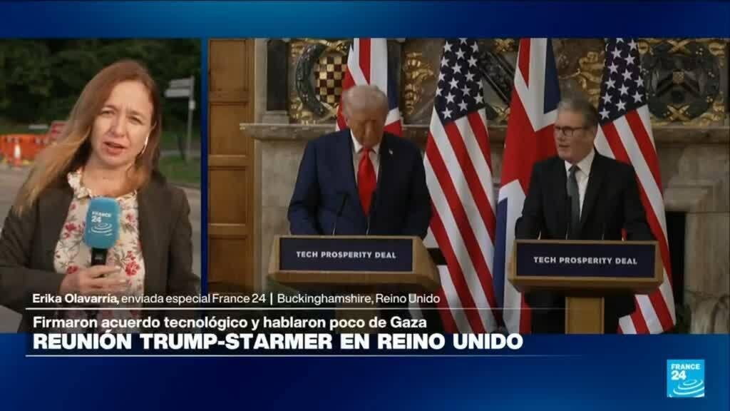 Protocolo real, acuerdo tecnológico y críticas a Putin en la visita de Trump a Reino Unido