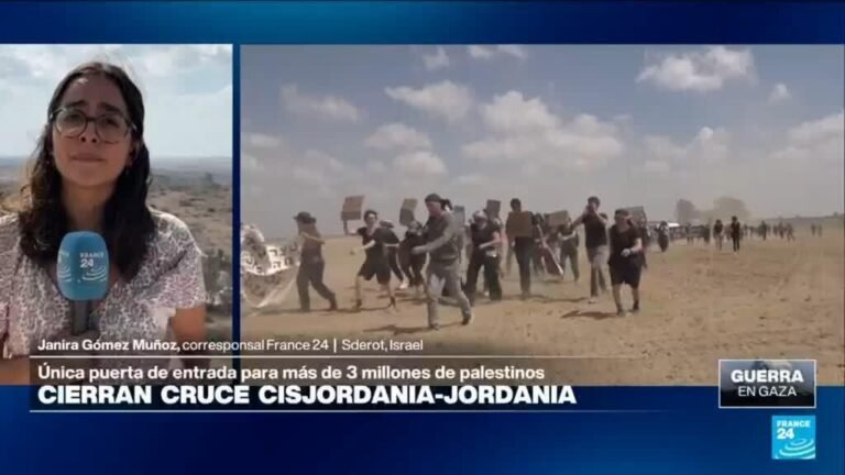 Israel cierra el paso de Allenby de Jordania; en Gaza, atacará "con una fuerza sin precedentes"