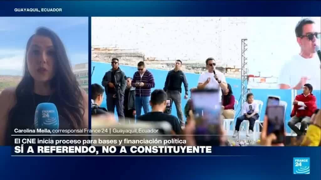 Informe desde Guayaquil: CNE declara inicio de referendo pero no de Constituyente