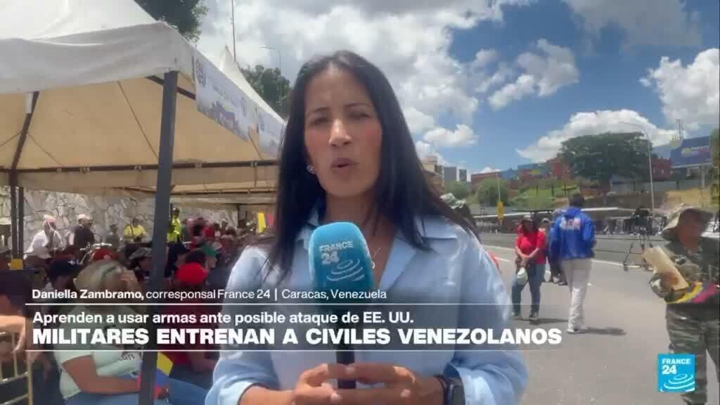 Informe desde Caracas: militares entrenan a civiles venezolanos