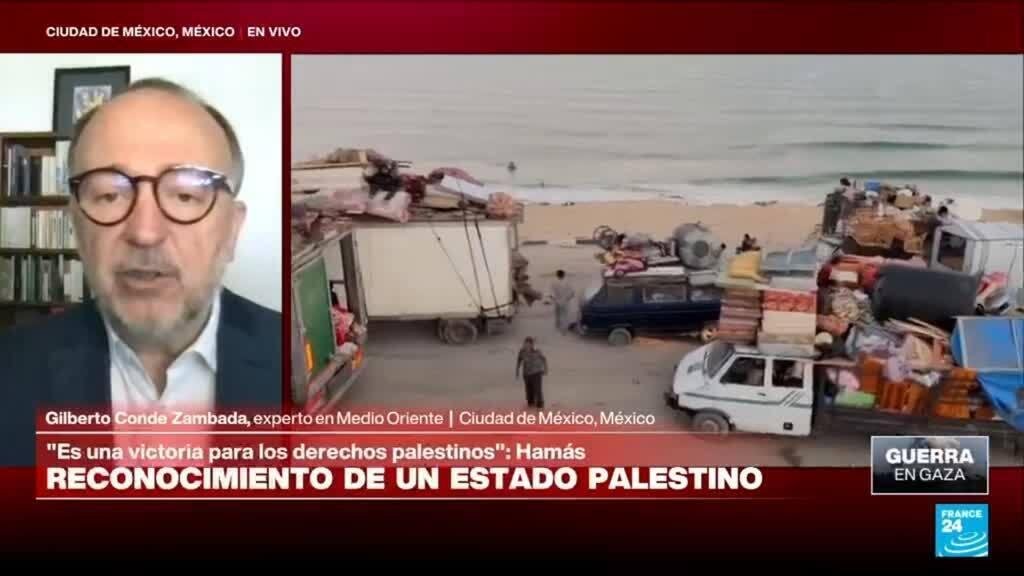 Gilberto Conde Zambada: "Reconocimiento de Estado Palestino llega al menos 25 años tarde"