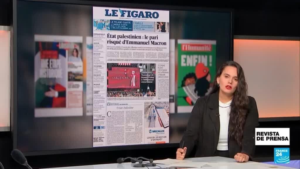 "La apuesta arriesgada de Macron": 'Le Figaro' sobre el reconocimiento de Palestina