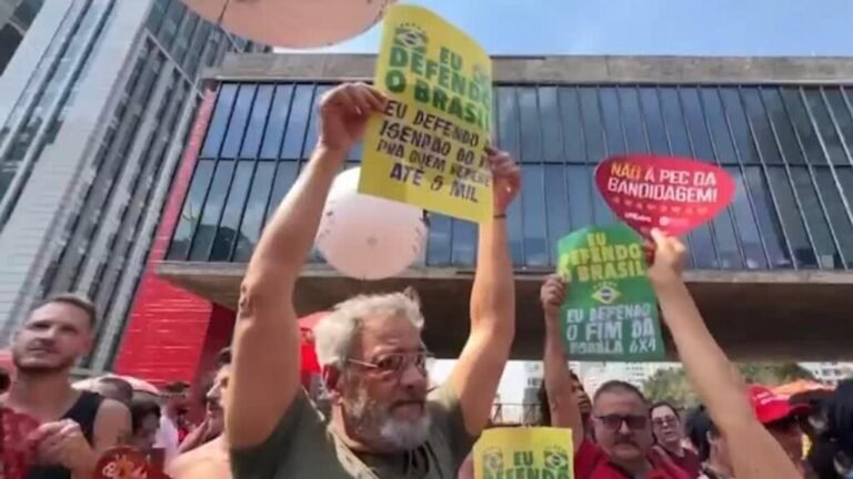 Protestas en Brasil contra "ley escudo" que daría amnistía a Bolsonaro