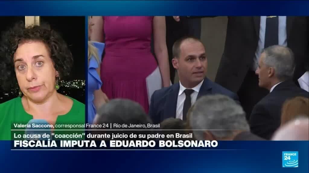 Informe desde Río de Janeiro: Fiscalía brasileña imputa a Eduardo Bolsonaro