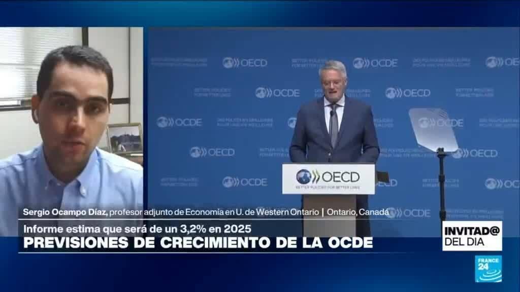 ¿Cómo se explica el crecimiento económico mundial del 3,2%, según la OCDE?