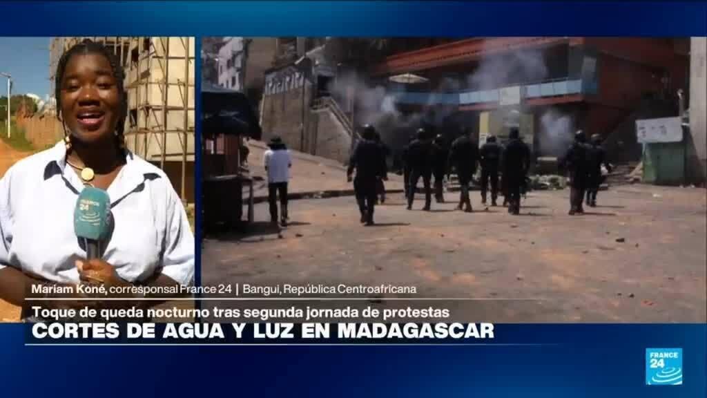 Protestas en Madagascar por cortes de agua y electricidad