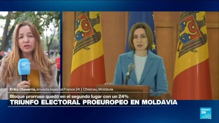 Informe desde Chisinau: oficialismo celebra resultados de elecciones parlamentarias
