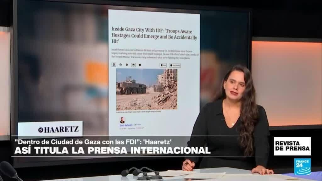 "Dentro de Ciudad de Gaza con el Ejército israelí": 'Haaretz'