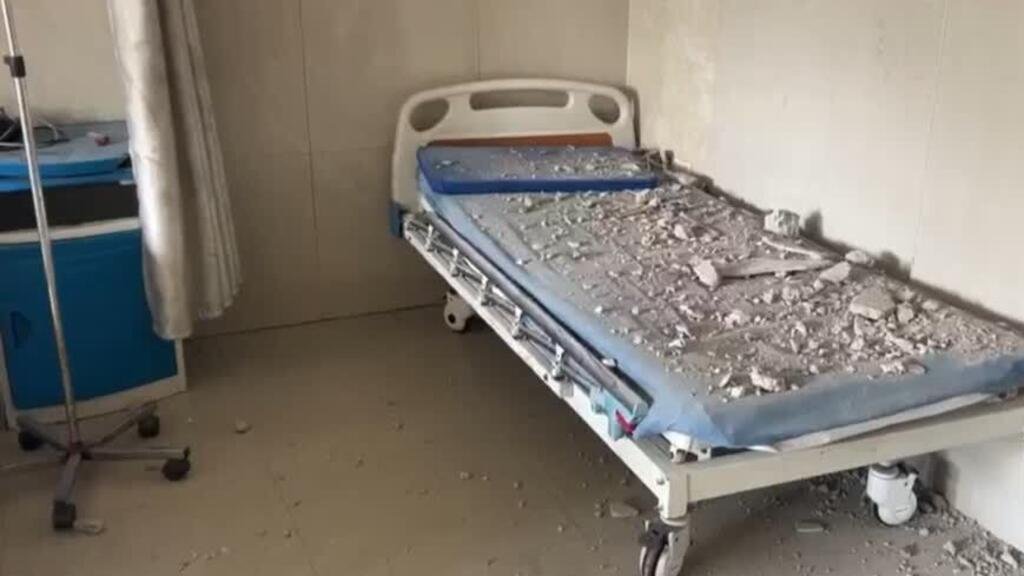 Hospitales colapsados y en riesgo en Ciudad de Gaza por bombardeos israelíes