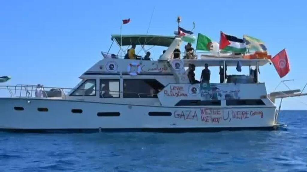 Flotilla Global Sumud avanza hacia Gaza bajo amenaza de interceptación israelí