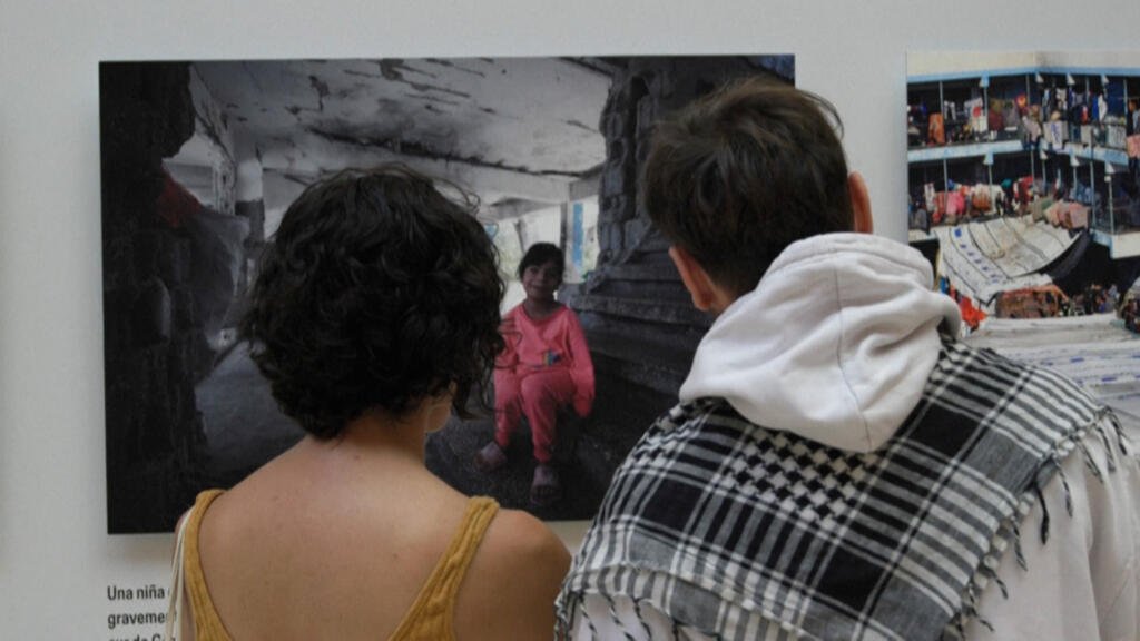 En Madrid, un famoso museo busca despertar conciencia sobre la crisis en Gaza