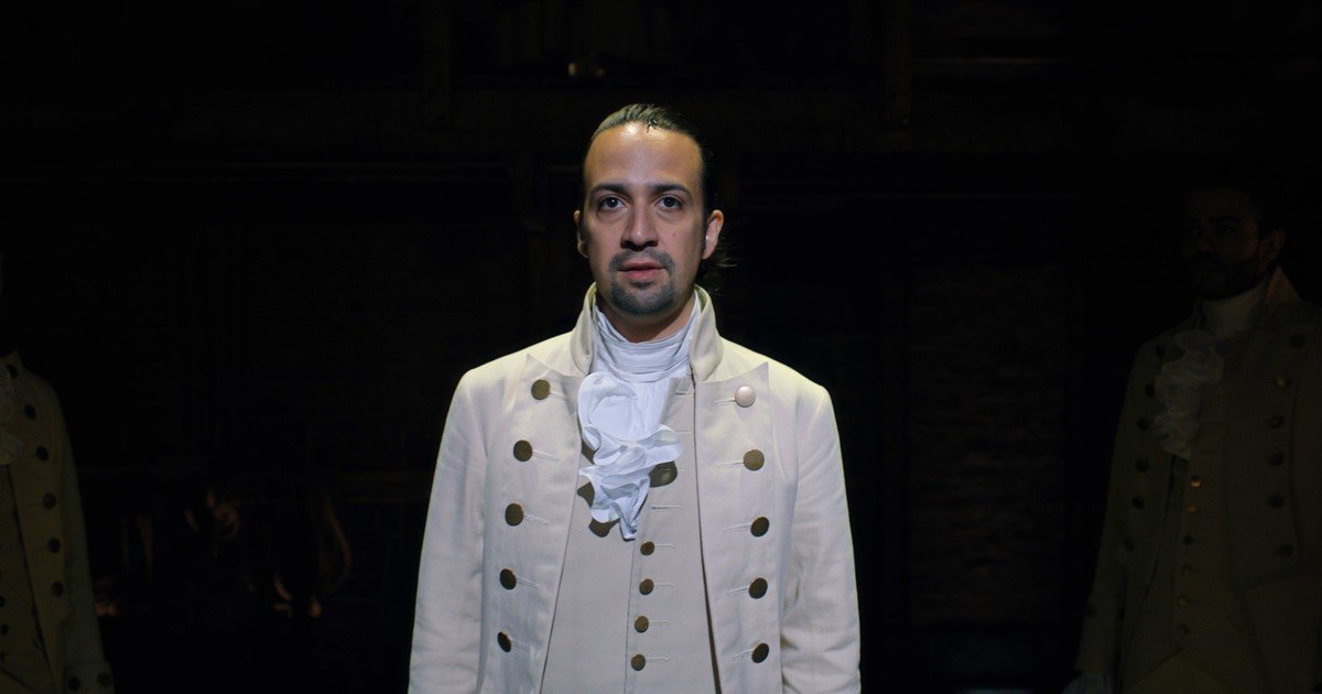 Lin-Manuel Miranda y Hamilton, el evento cinematográfico del año del teatro musical, cantado en hip-hop y rap