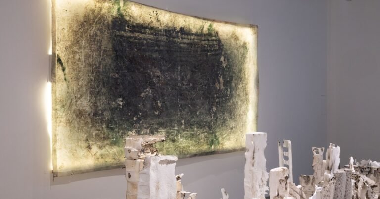 La nueva instalación de Andrés Waissman: materiales de descarte convertidos en ciudad