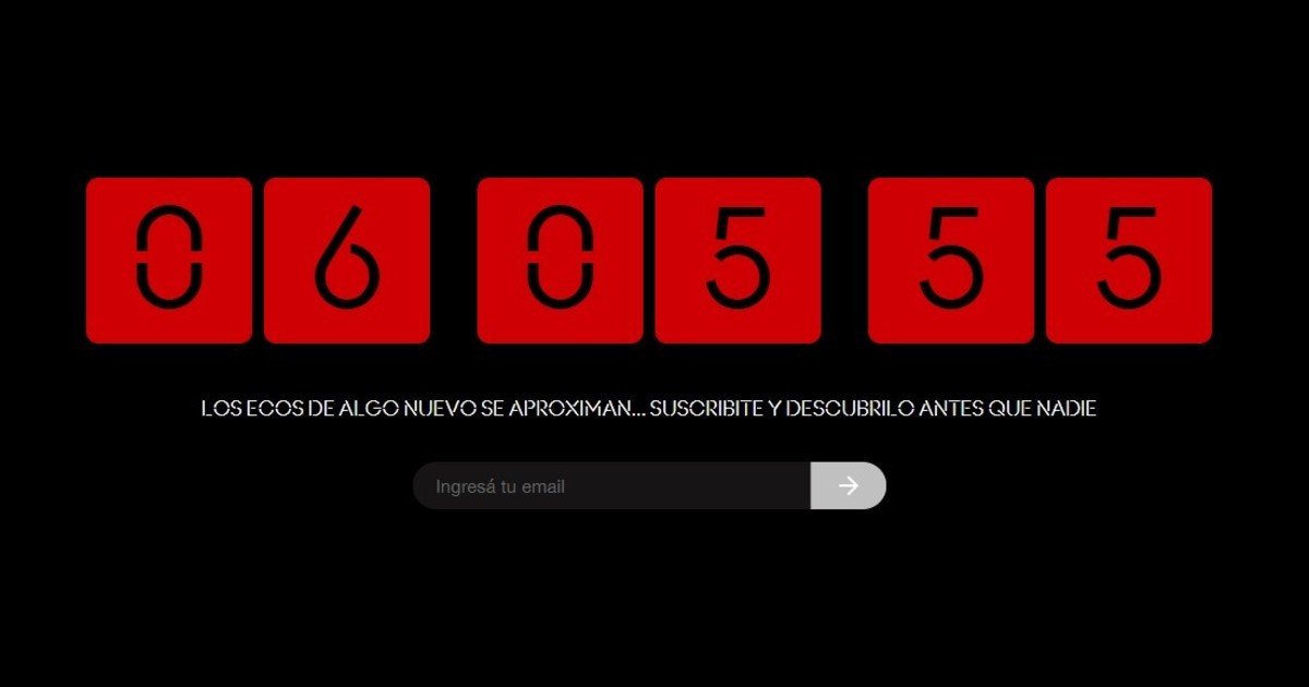 Furor en las redes: hay cuenta regresiva para el anuncio de Soda Stereo