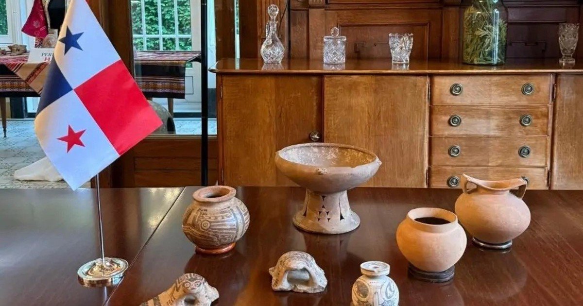 Piezas de una colección arqueológica de 1.500 años vuelve a Panamá desde Países Bajos