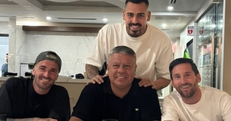 Chiqui Tapia y un cierre de cumpleaños tope de gama en Miami junto a Messi y De Paul