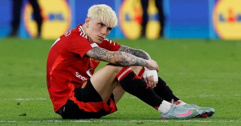 La despedida de Alejandro Garnacho del Manchester United: festejos a lo Cristiano Ronaldo, cinco años 'inolvidables' y su deseo a futuro