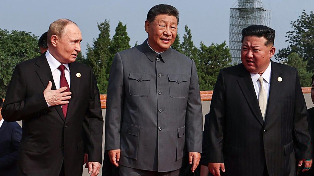 Foto de Xi, Putin y Kim en Tiananmen: “desafío directo” al orden mundial
