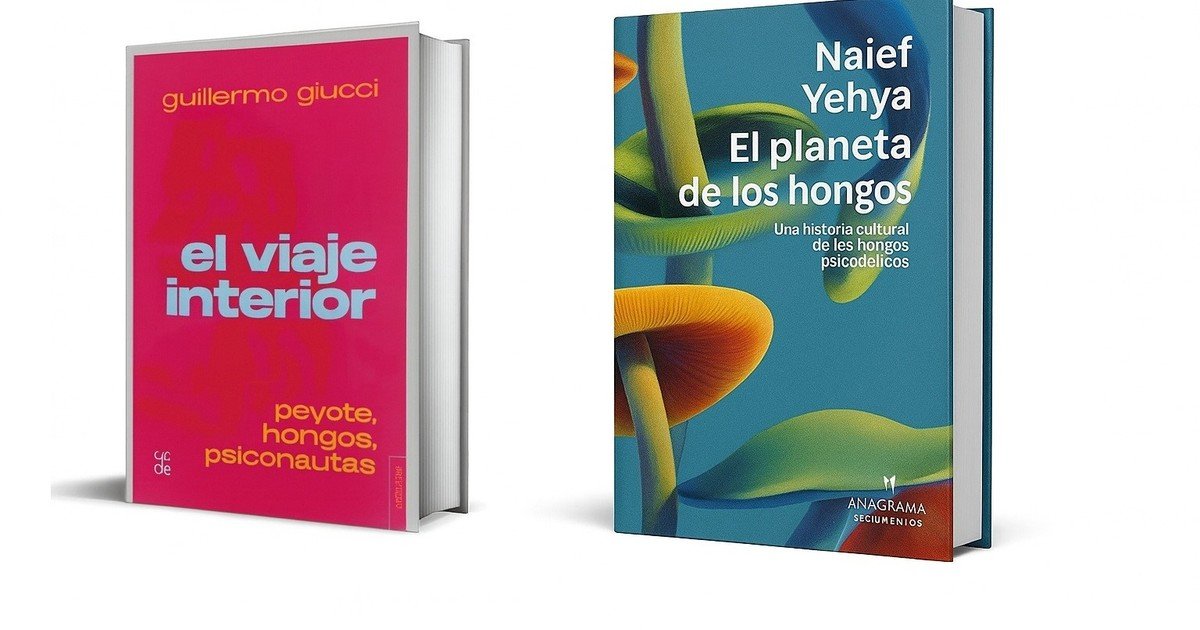 Hongos psicodélicos: dos libros clave para entender la nueva ola