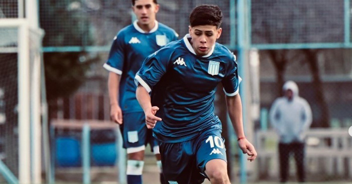 Erik Florentín, la joya de Racing de 16 años que nació en Fiorito y la rompe en el Mundial de Clubes Sub 18: "El nuevo Maradona que tumbó al Madrid"