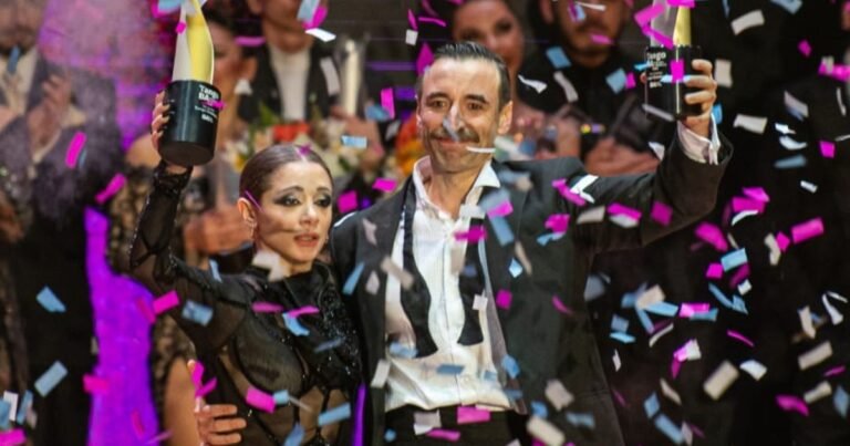 Insólito: un bailarín de folclore triunfó en el Campeonato de Tango Escenario
