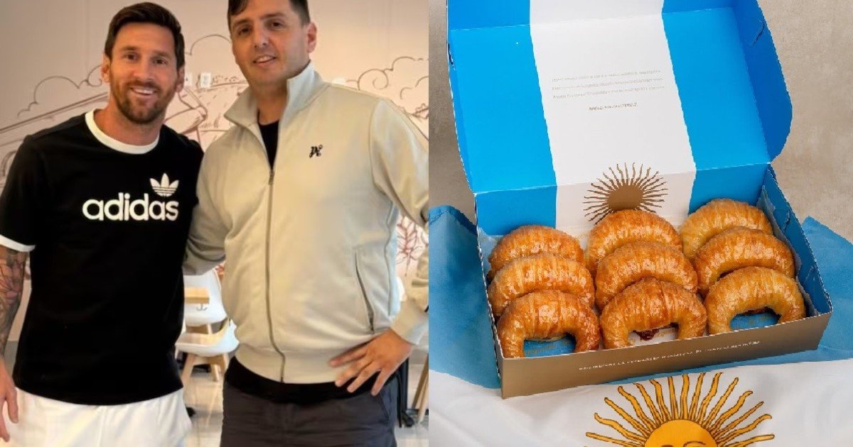 De ingeniero a panadero: el argentino que conquistó Miami con medialunas y tiene a Messi como cliente VIP