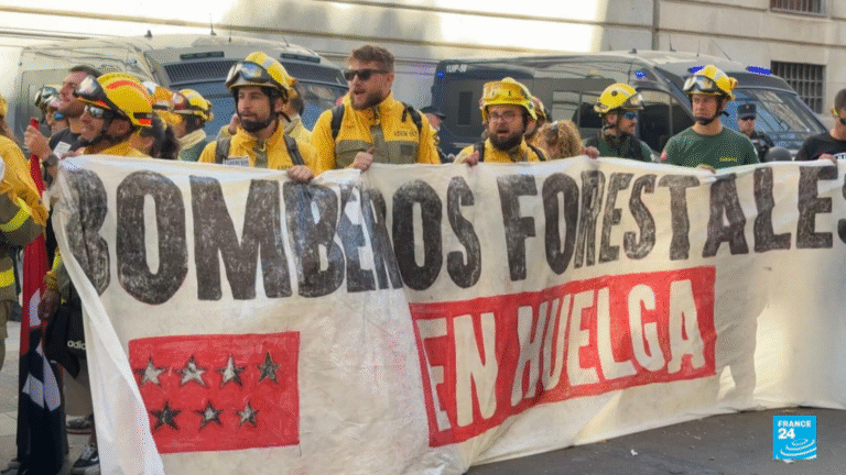 La crisis de los incendios en España desvela la precariedad laboral de los bomberos forestales