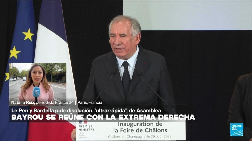 Voto de confianza de Bayrou: avanzan reuniones con diferentes partidos