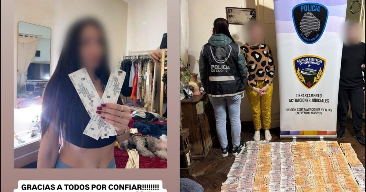 Cayó "La reina de la reventa", famosa en Instagram por ofrecer entradas: tenía tickets para el partido de Argentina, miles de dólares y un arma