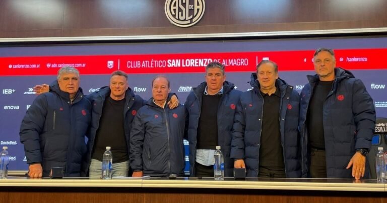 San Lorenzo, el club de lo absurdo: Moretti presentó a Perazzo para manejar a los juveniles pero el nombramiento no es válido para el resto de los dirigentes