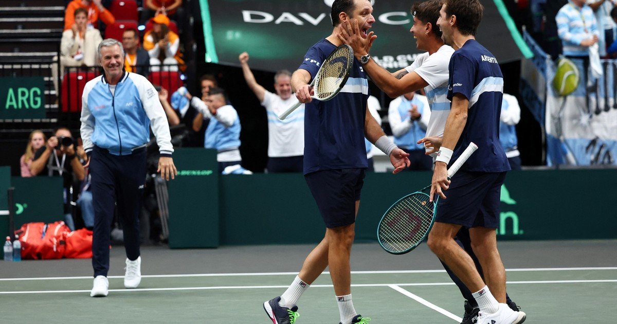 Copa Davis: Zeballos fue una garantía y Molteni, “un animal”, en la victoria de Argentina sobre Países Bajos rumbo al Final 8