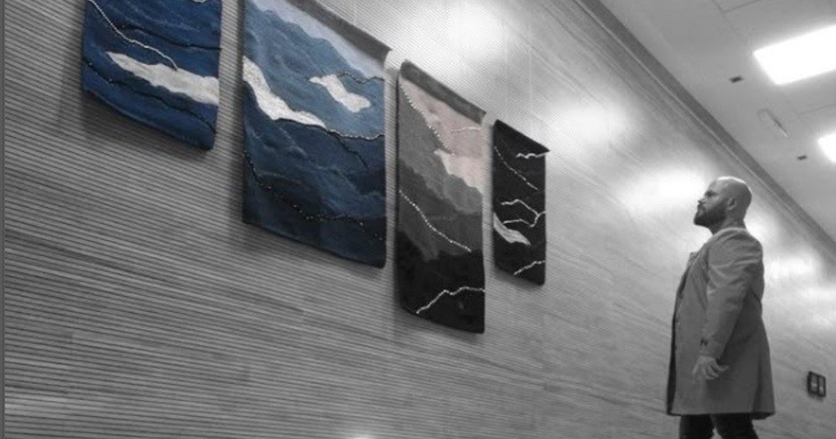 Un artista argentino lleva desde Salta su obra textil a la Rome Art Week 2025